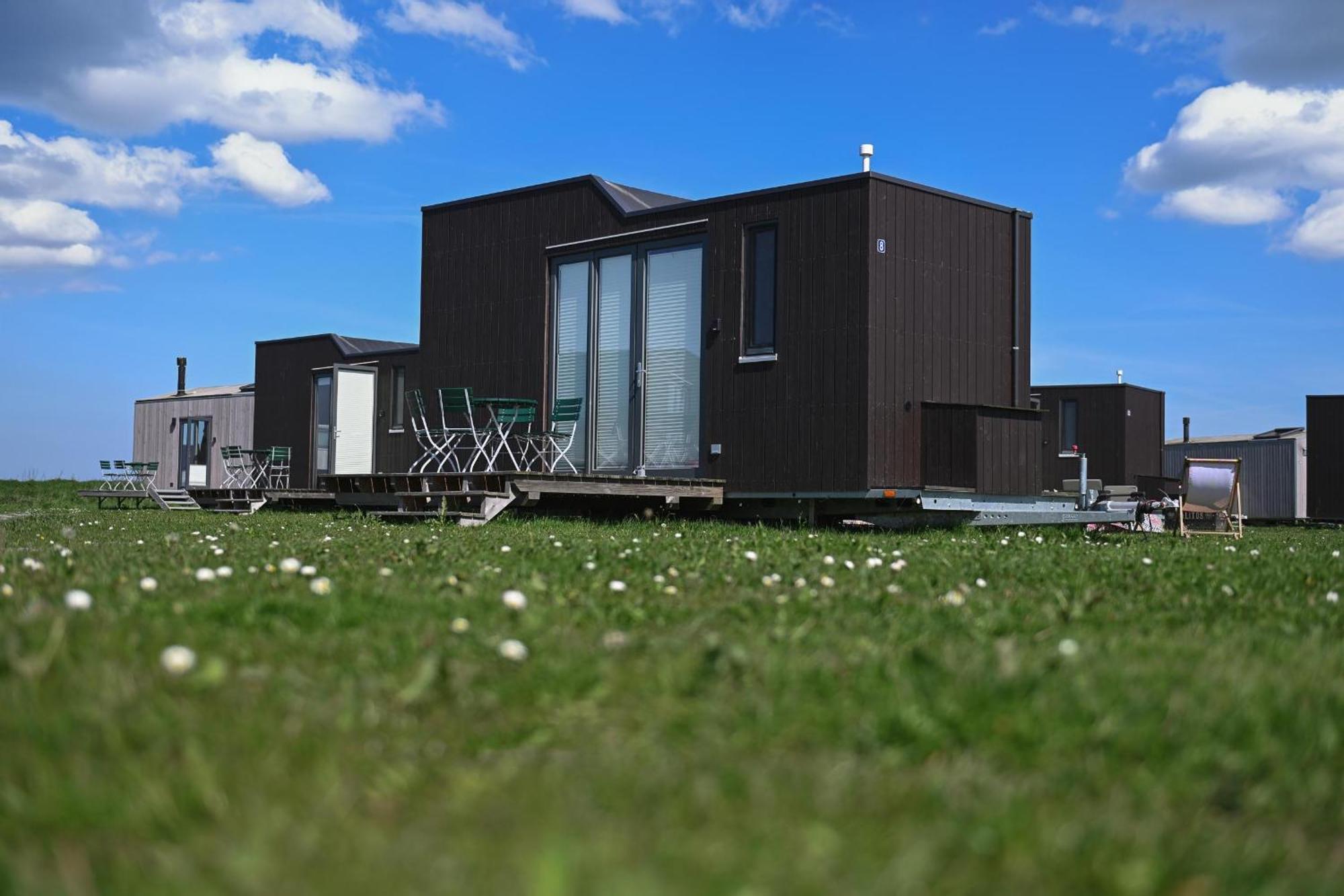 Tiny House Nature 8 Innenlage - Green Tiny Village Harlesiel Carolinensiel Exterior foto